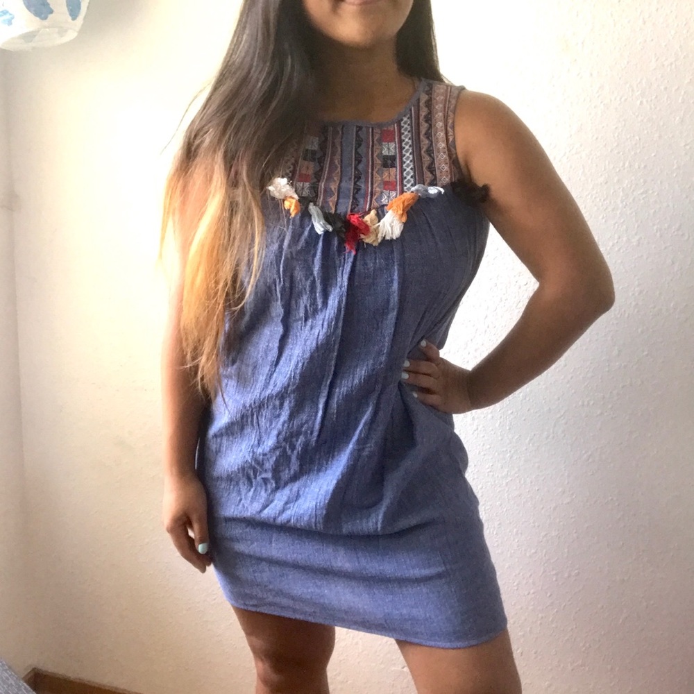 ANTHROPOLOGIE Thml Tassel Summer Dress
